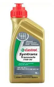 Трансмиссионное масло CASTROL Syntrans Transaxle (TAF-X) 75W90 синтетическое 1 л